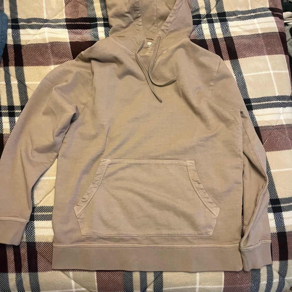 Tomorrows Laundry Beige Hoodie